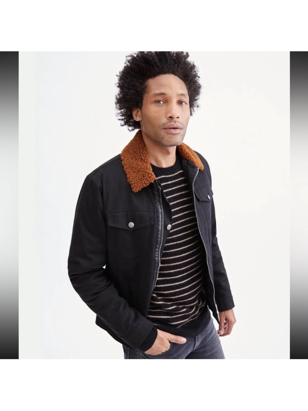 7 for all Man Kind trucker jacket